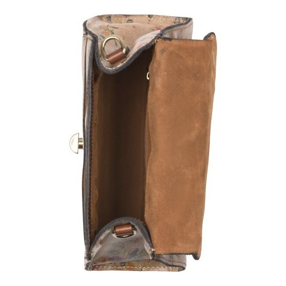 Patricia Nash Chauny Satchel Prairie Rose Printed Leather 10x7.5 Top Handle - Picture 5 of 6